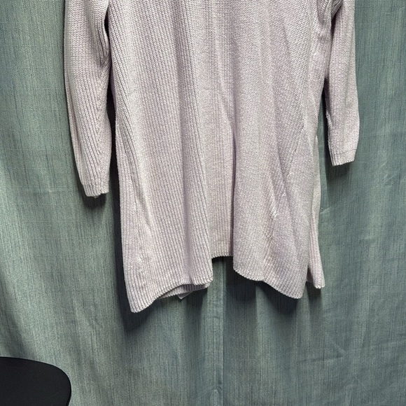 Joe fresh Lavender Open-Front Cardigan Sweater size 1X - Picture 7 of 8